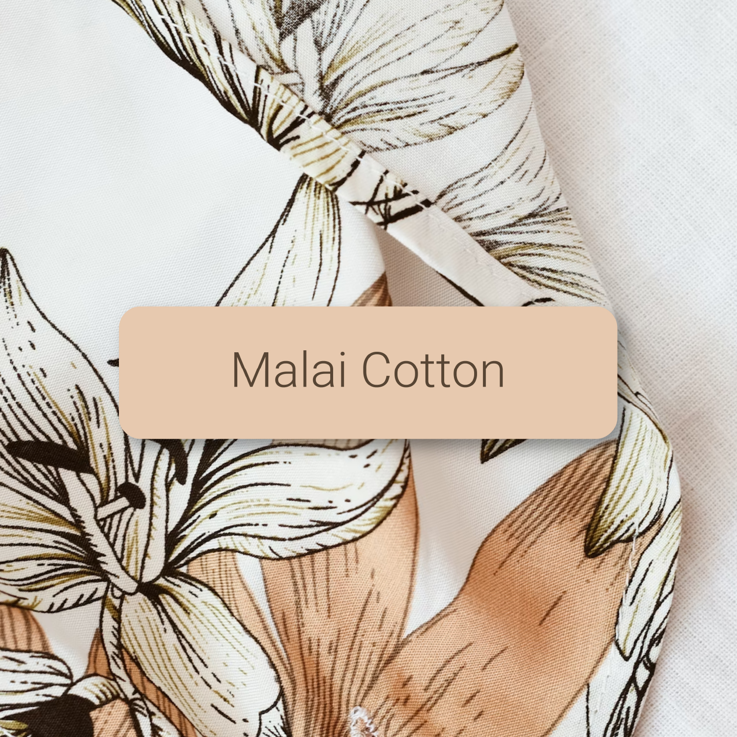 Malai Cotton Fabric Digital Print